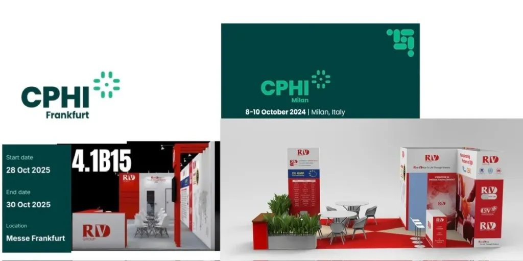 RV GROUP JOINS INTERNATIONAL PHARMA EVENT AT CPHI AS AN EXHIBITOR